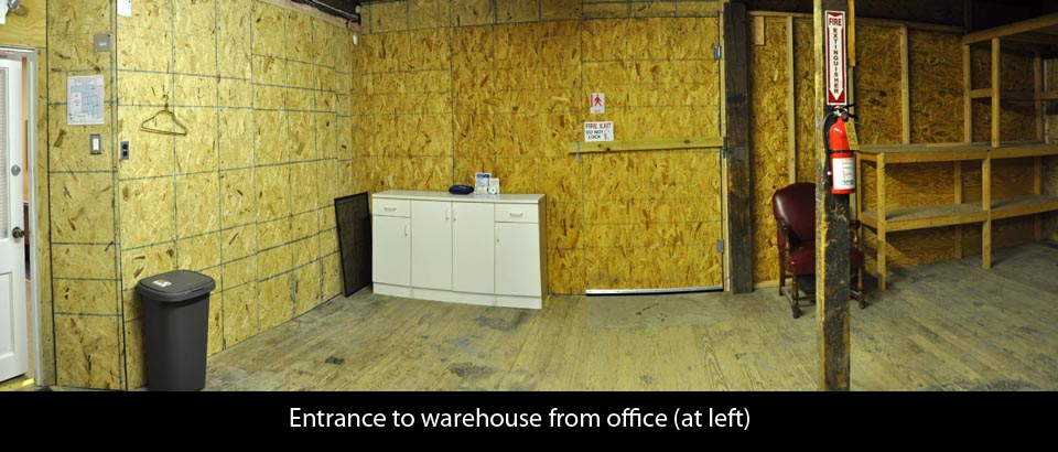 5502-A Warehouse entrance